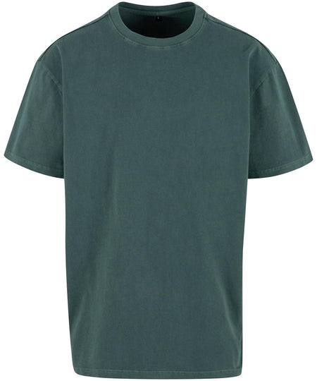 Acid washed heavy oversized tee