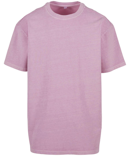Acid washed heavy oversized tee
