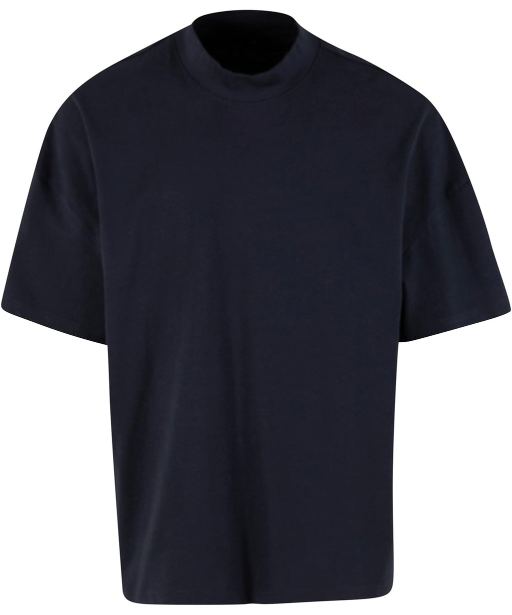 Oversized mock neck tee