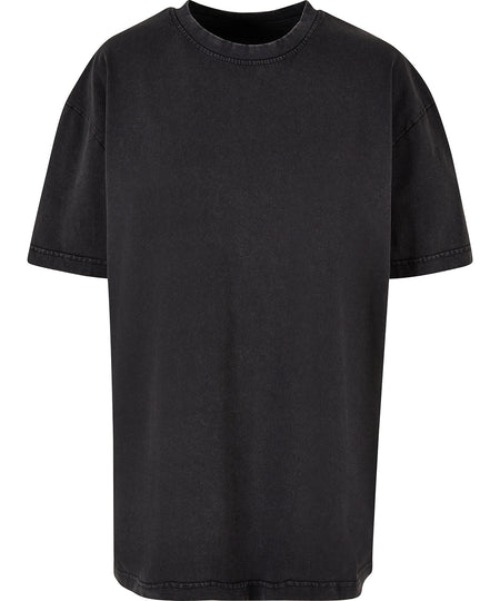 Womens oversized acid wash tee