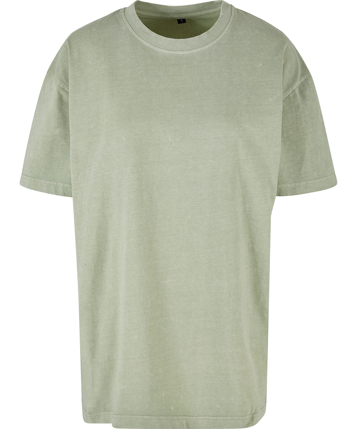 Womens oversized acid wash tee