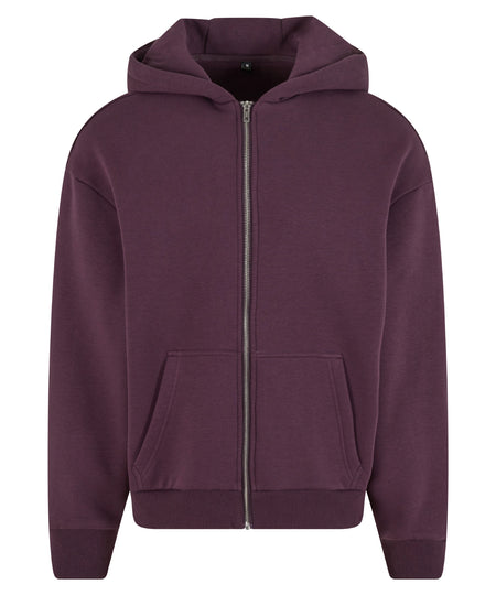 Fluffy zip hoodie