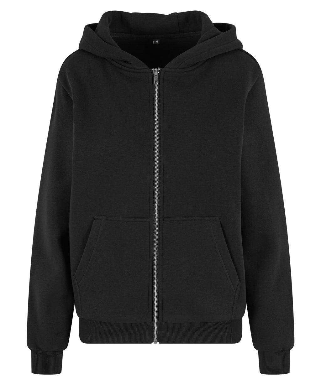Womens fluffy zip hoodie