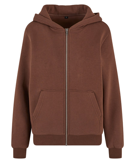 Womens fluffy zip hoodie