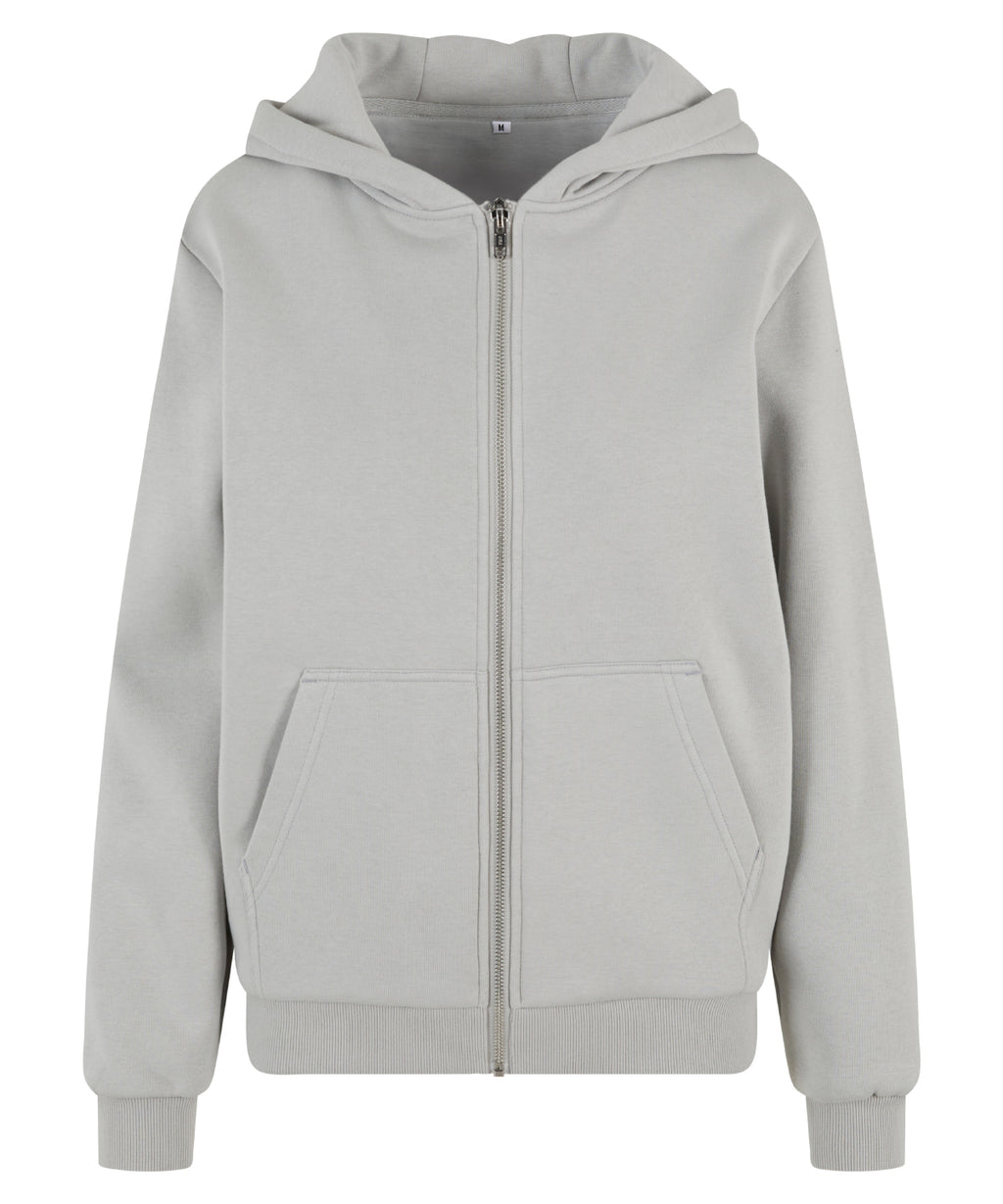 Womens fluffy zip hoodie