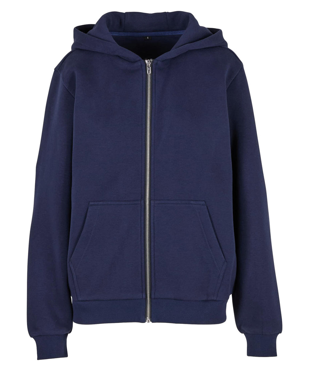 Womens fluffy zip hoodie