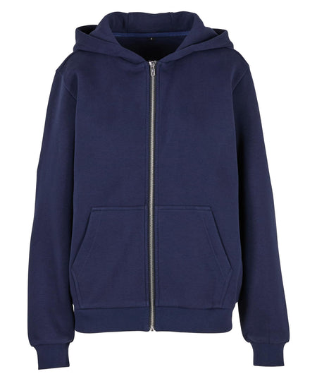Womens fluffy zip hoodie