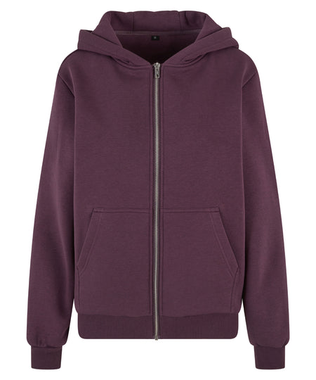 Womens fluffy zip hoodie