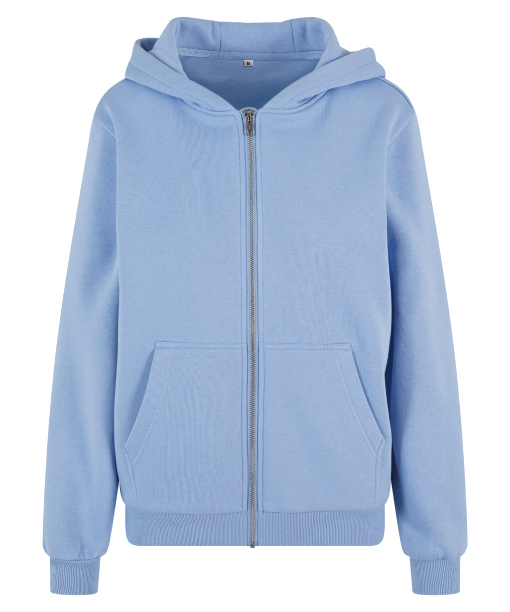 Womens fluffy zip hoodie