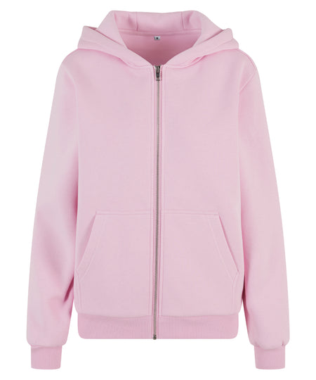 Womens fluffy zip hoodie