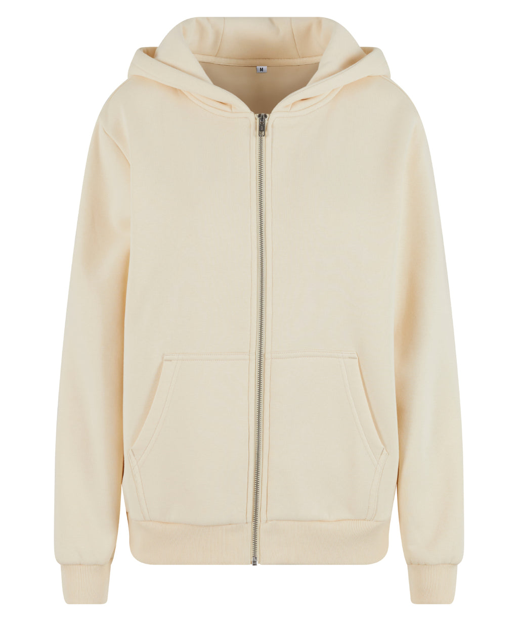 Womens fluffy zip hoodie