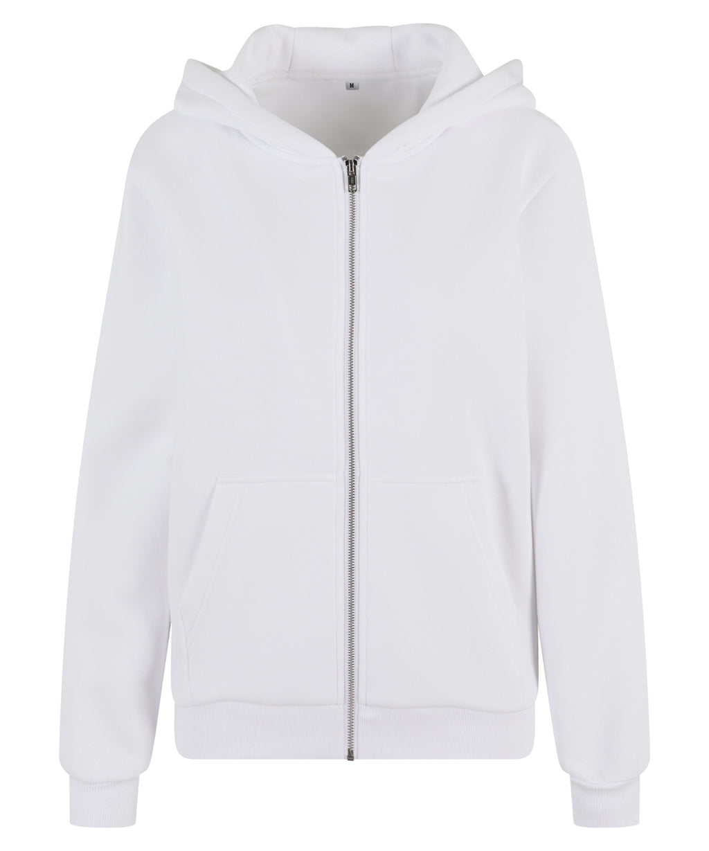 Womens fluffy zip hoodie