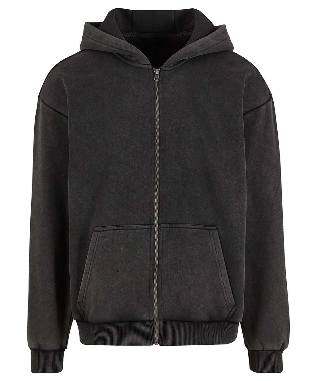 Vintage heavy zip hoodie