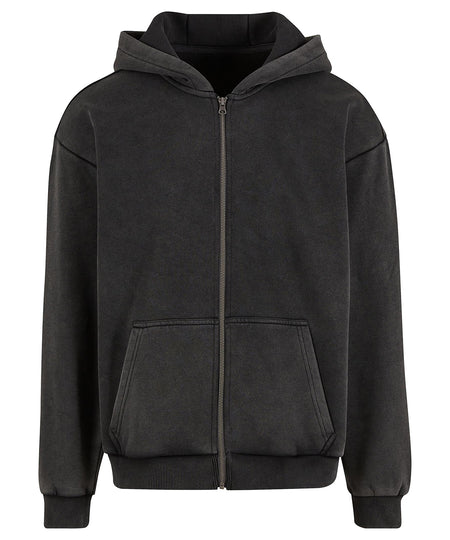 Vintage heavy zip hoodie