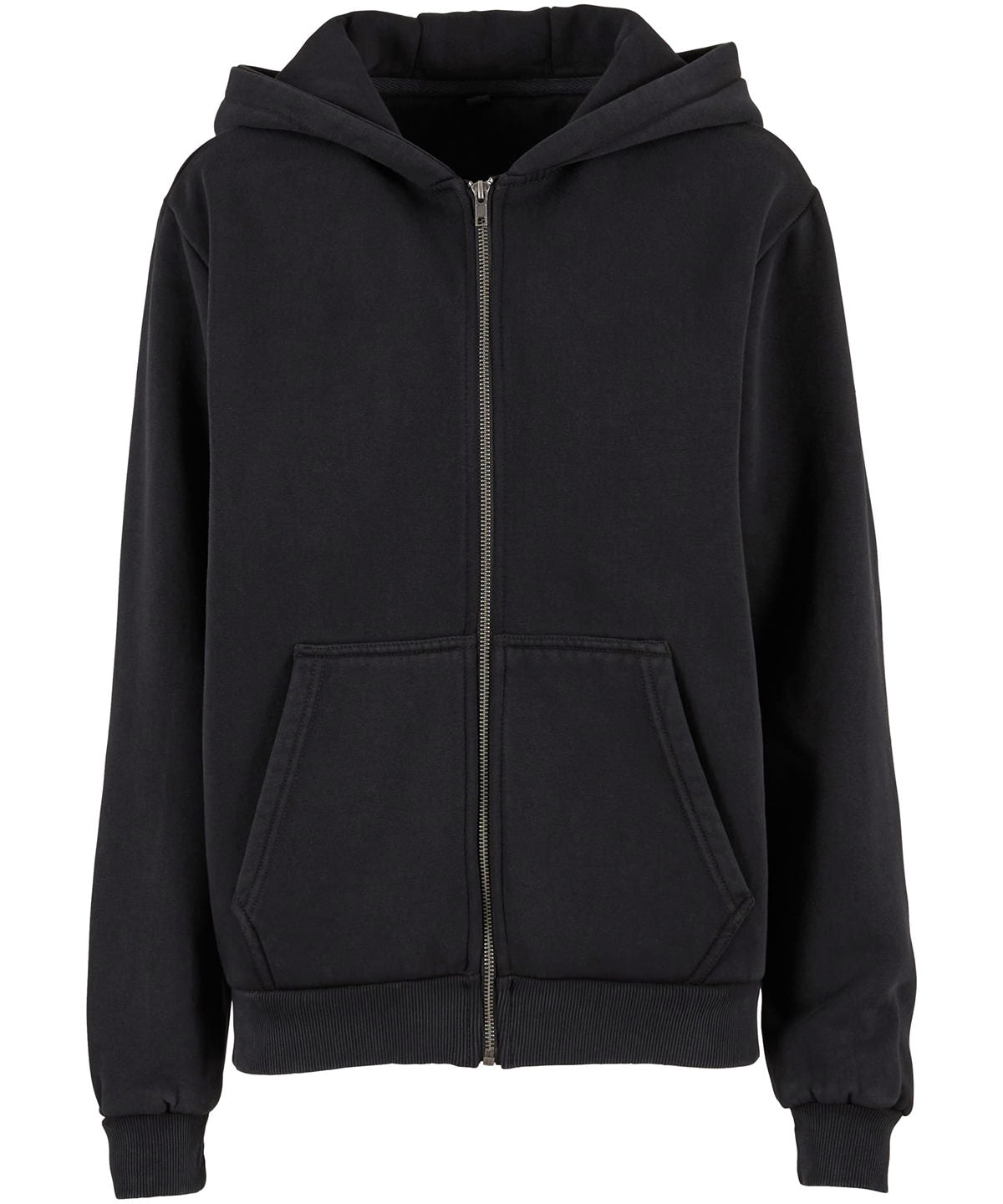 Womens vintage heavy zip hoodie