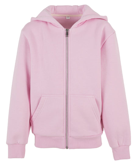 Kids fluffy zip hoodie