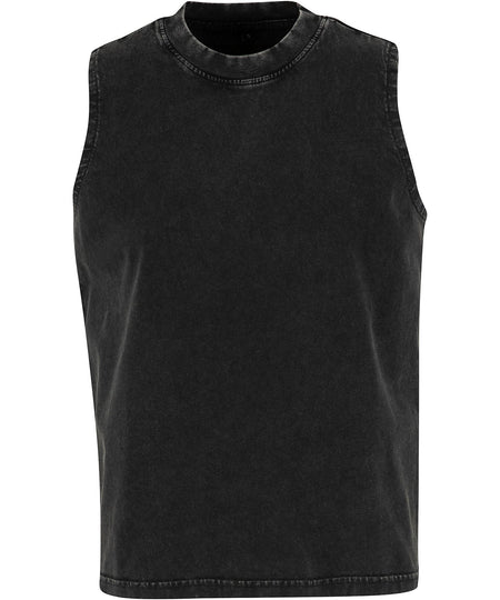 Womens vintage washed sleeveless tee