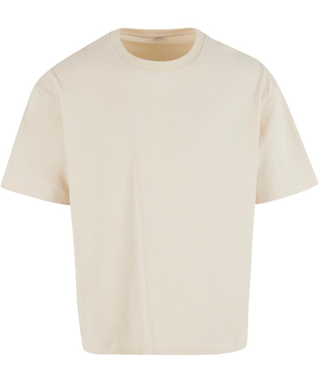 Cropped oversize tee
