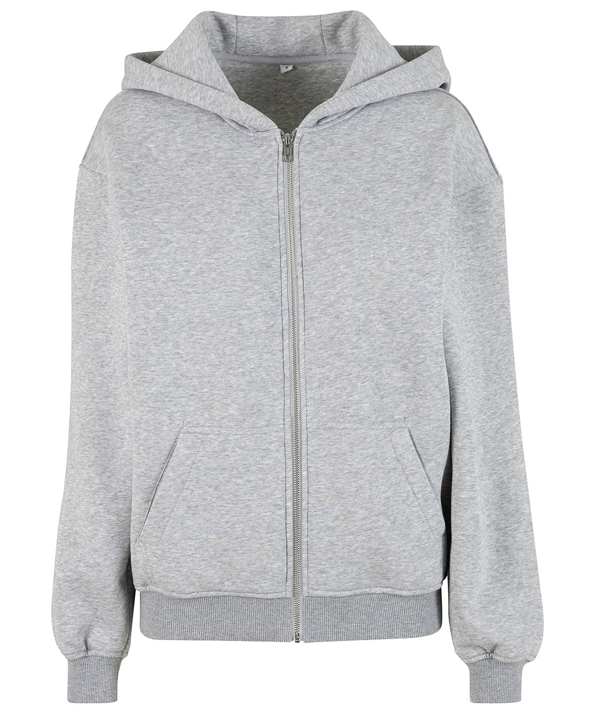 Womens loose-fit zip hoodie