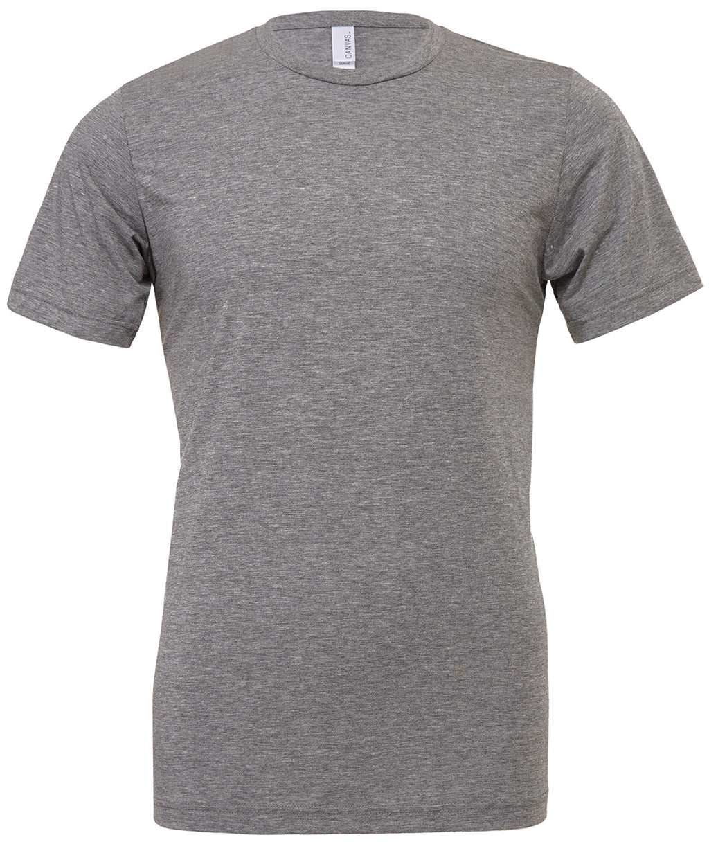 Unisex triblend crew neck t-shirt