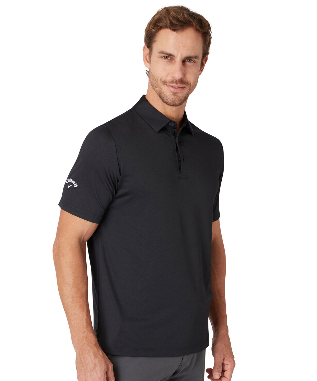 Swing Tech solid polo