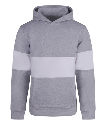 Heavyweight panelled hoodie