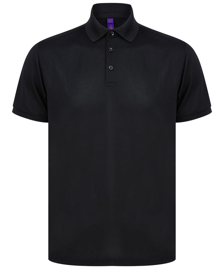 Recycled polyester polo shirt