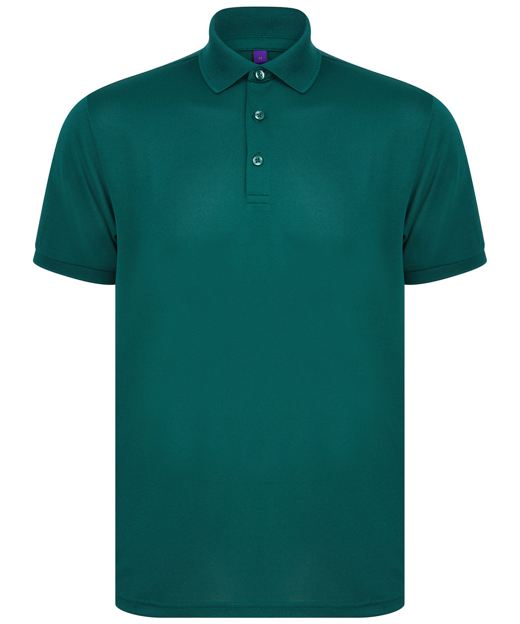 Recycled polyester polo shirt