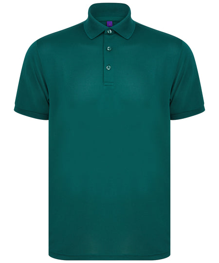 Recycled polyester polo shirt