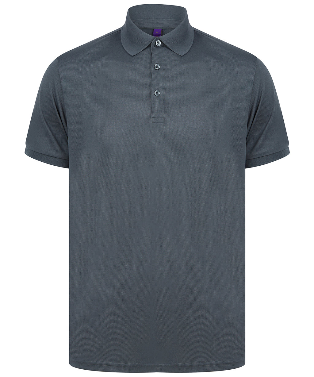 Recycled polyester polo shirt