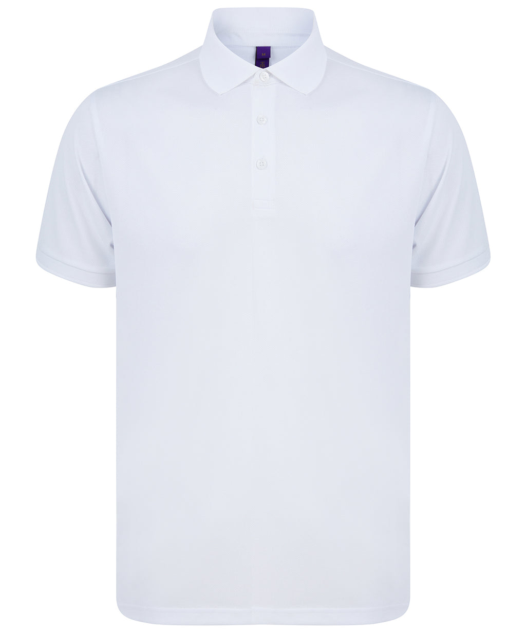 Recycled polyester polo shirt