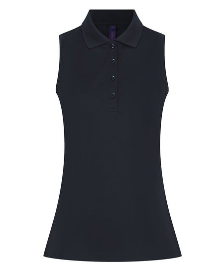 Womens sleeveless Coolplus® polo shirt