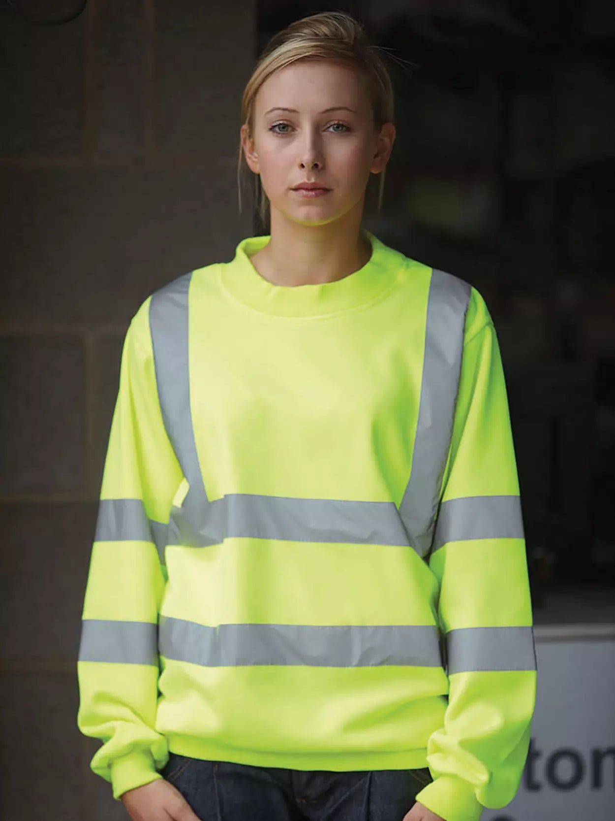 Hi Vis Heavyweight Sweatshirt