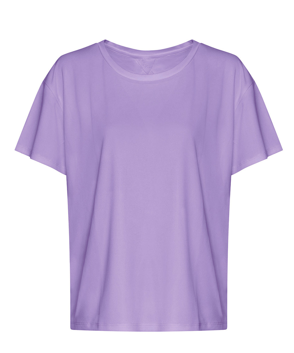 Womens open back T