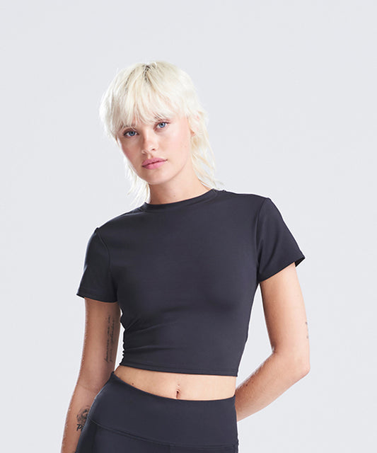 Womens recycled cropped T