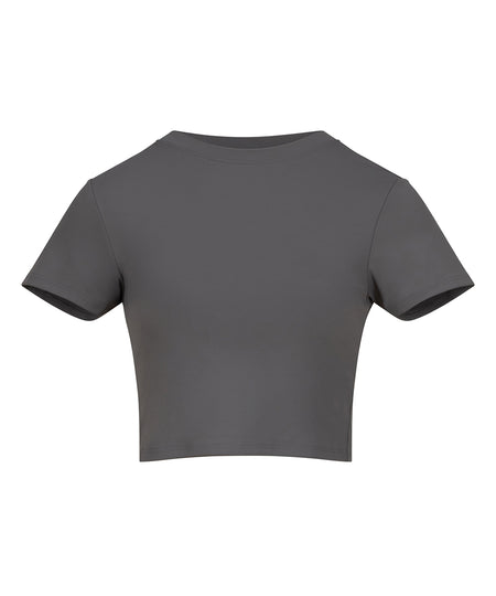 Womens recycled cropped T