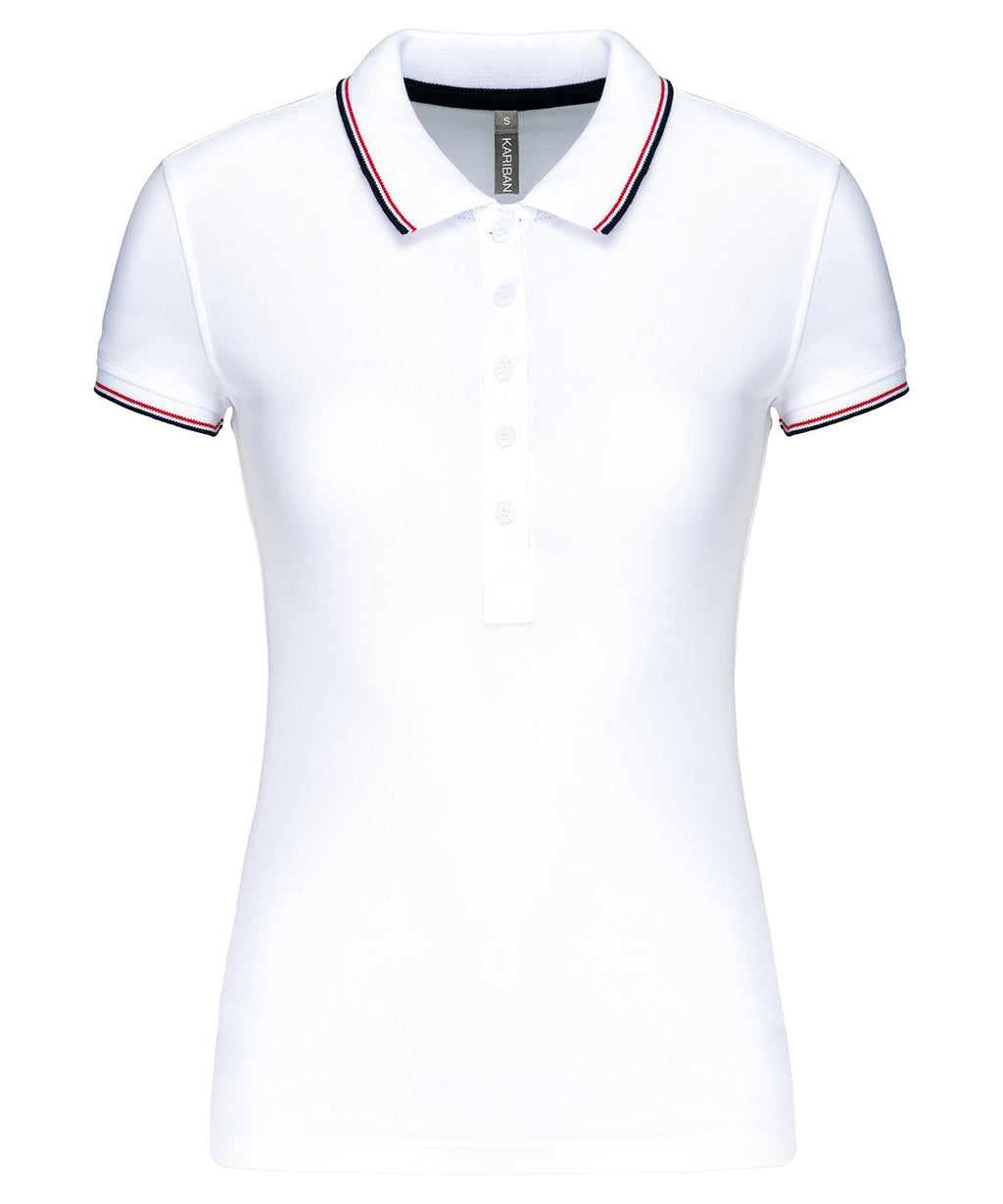 Women's short sleeve polo shirt