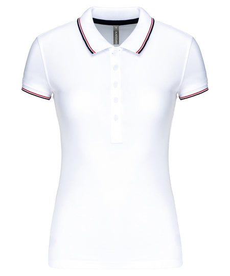 Women's short sleeve polo shirt