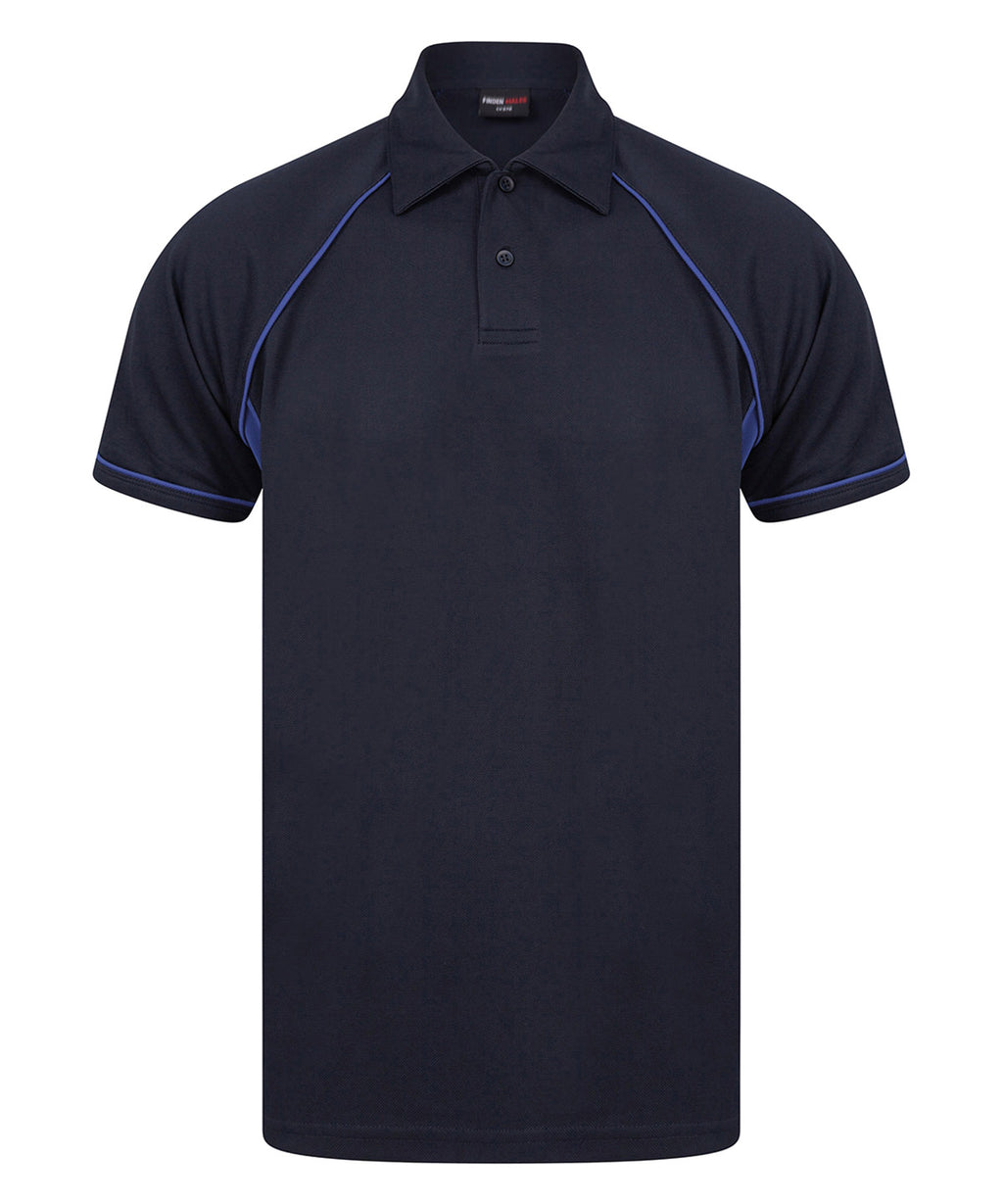 Piped performance polo