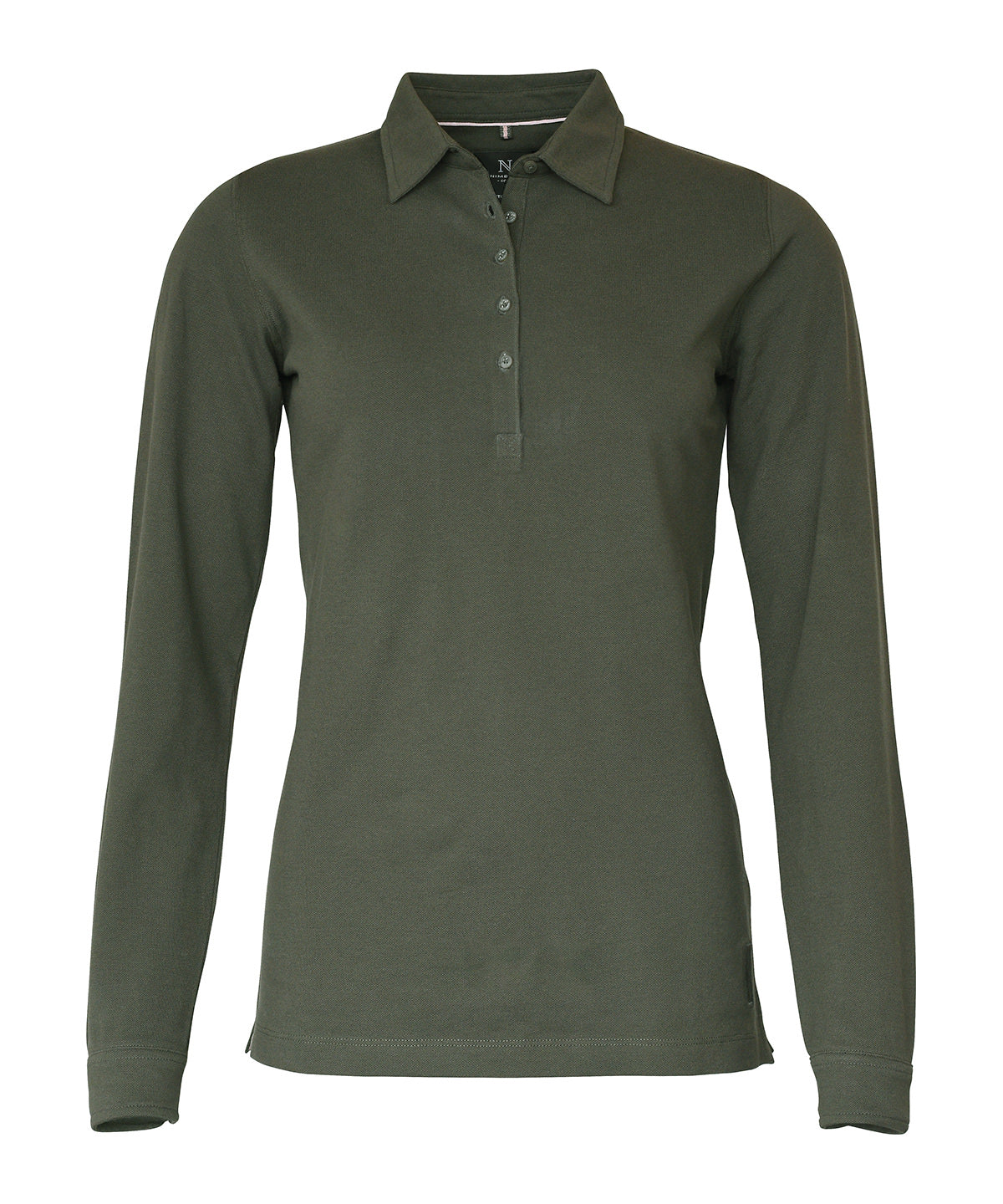 Womens Carlington  deluxe long sleeve polo