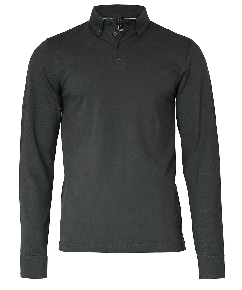 Carlington  deluxe long sleeve polo
