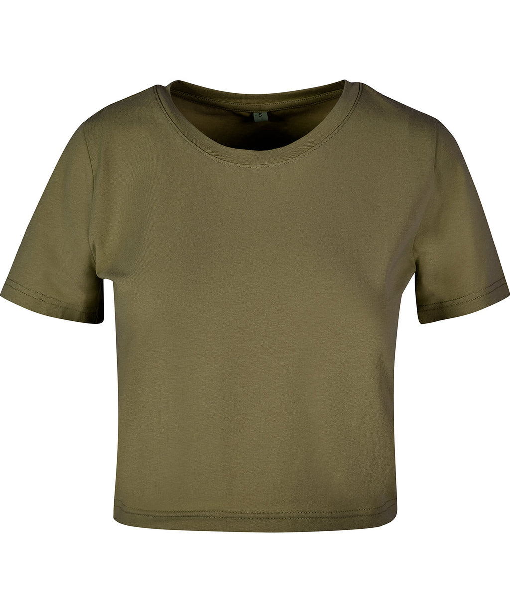 Womens cropped tee