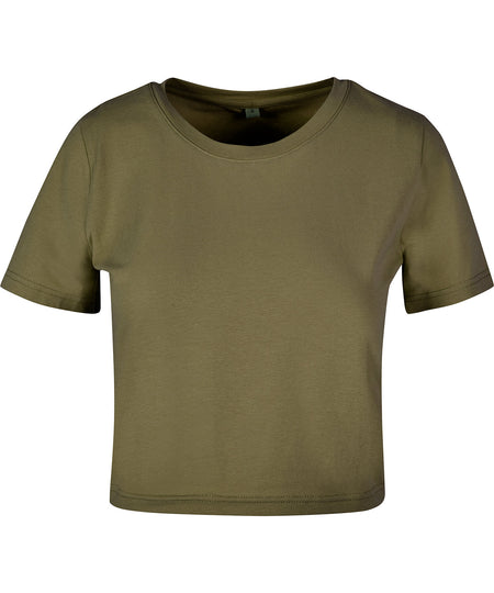 Womens cropped tee