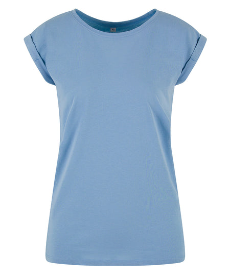 Womens regular extended shoulder tee