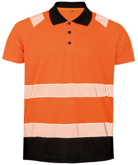 Recycled safety polo