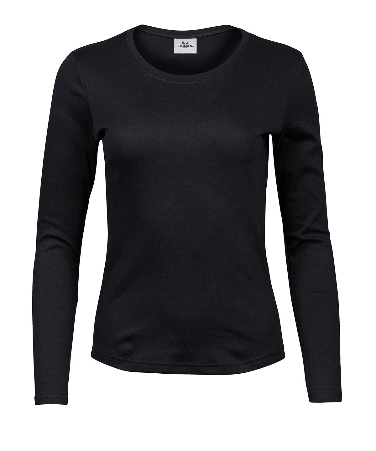 Womens long sleeve interlock tee (590)
