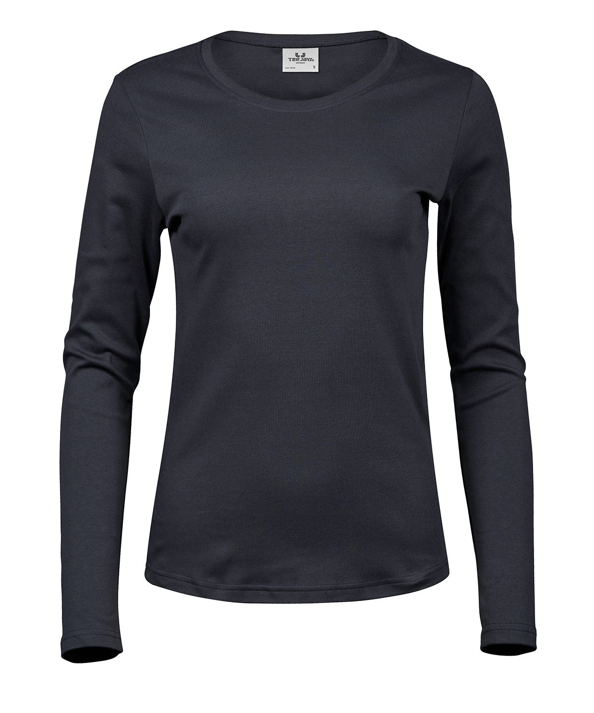 Womens long sleeve interlock tee (590)