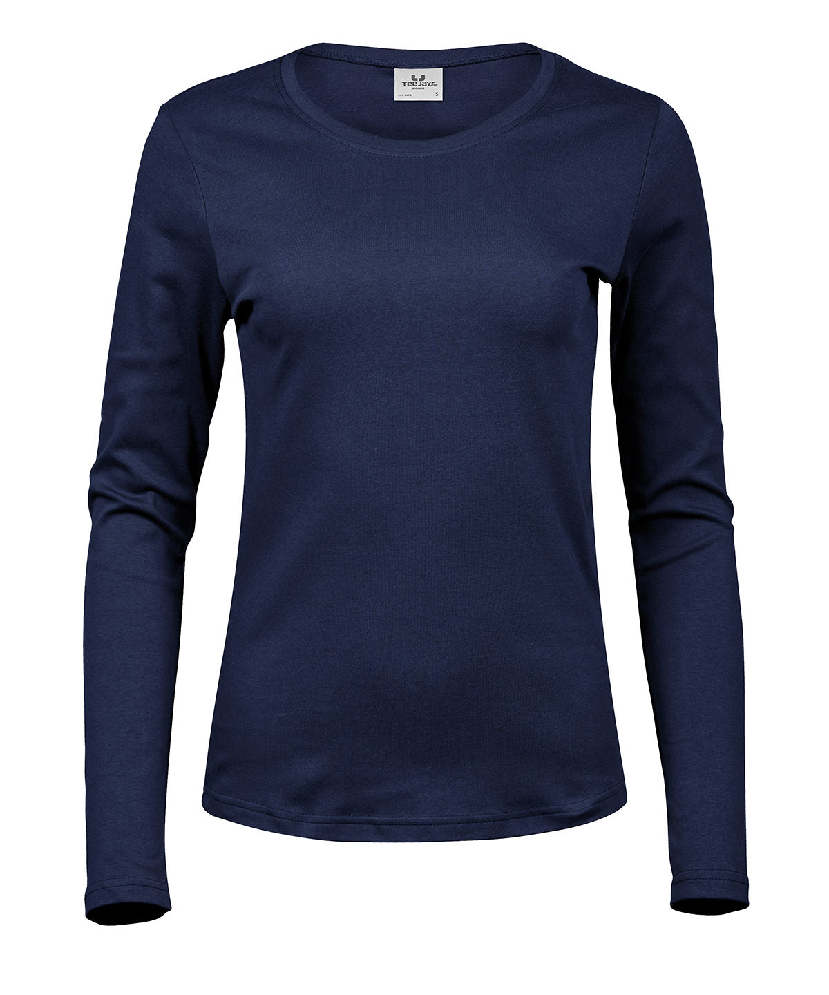 Womens long sleeve interlock tee (590)