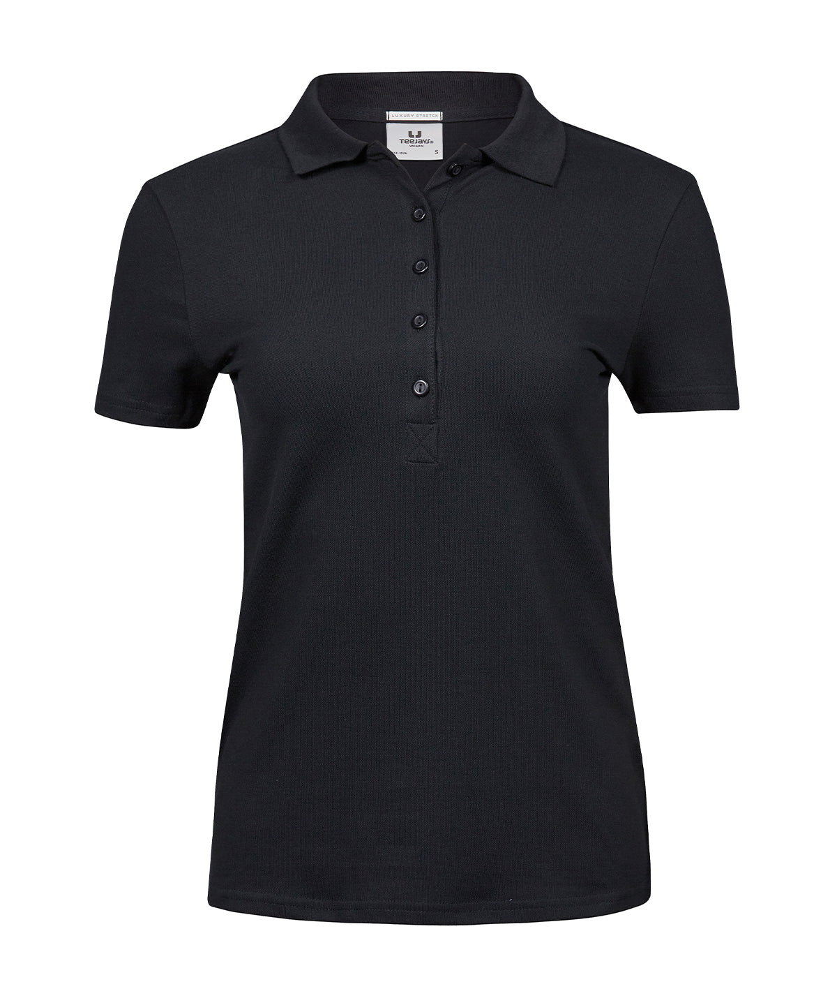 Womens luxury stretch polo (145)