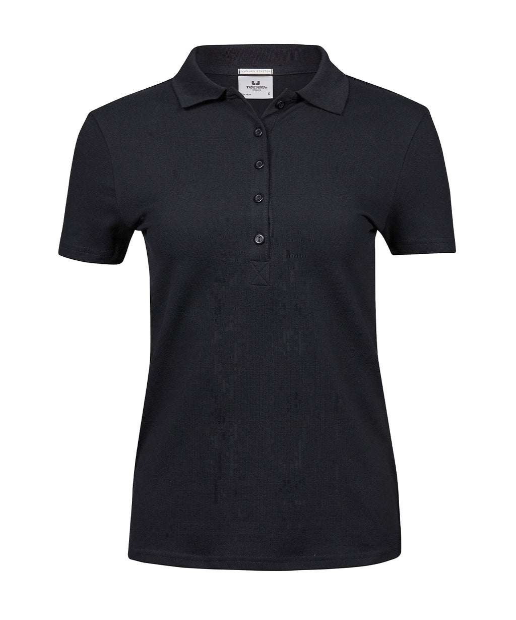 Womens luxury stretch polo (145)